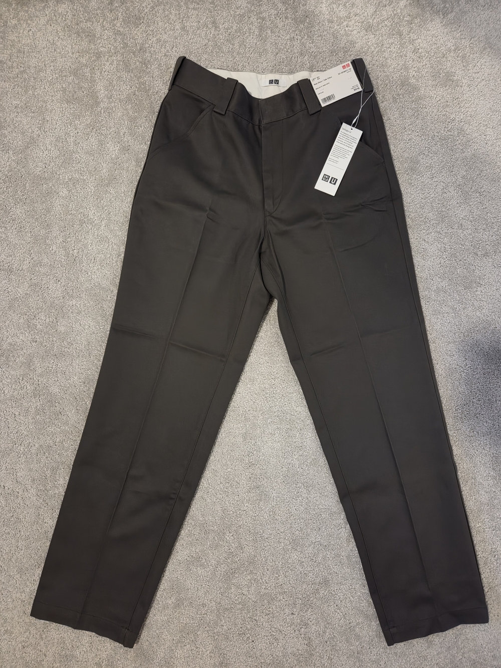 UNIQLO Men’s Black Smart Ankle Pants